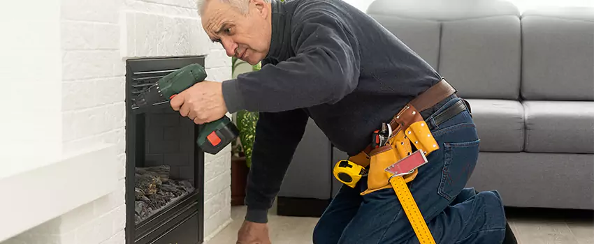 New Indoor Fireplace Installation in Landover, Maryland