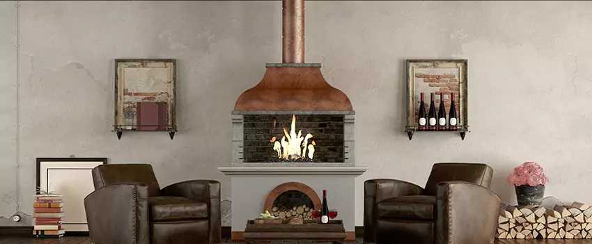 Thelin Hearth Products Providence Pellet Insert Fireplace Installation in Landover, MD