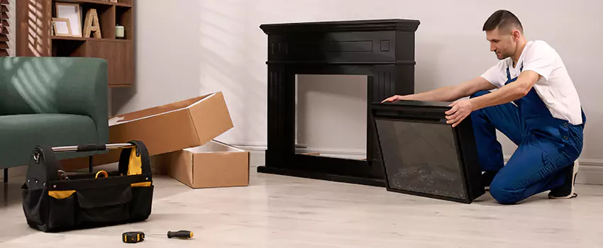 Old Rusted Metal Fireplace Repair And Replacement in Landover, MD